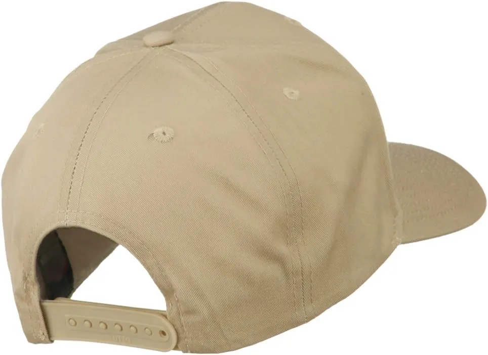 e4Hats.com US Navy Veteran Military Patched High Profile Cap