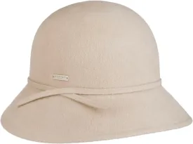 Katya Cloche Hat Women Beige One Size