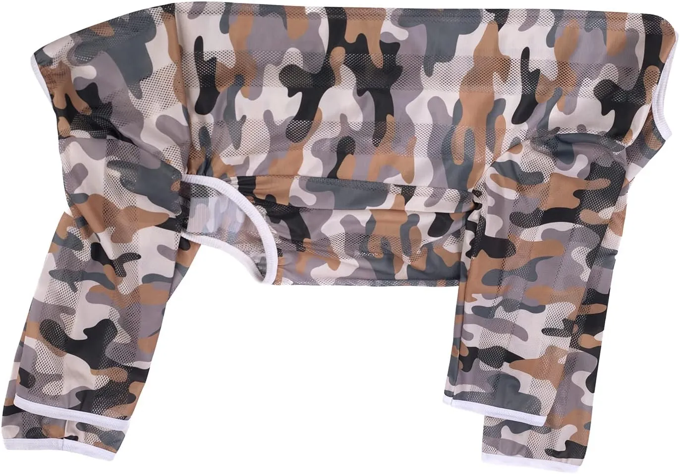 Lightweight Recovery Surgery Recovery Suit for Large Medium Dogs,Camouflage Quick Dry Dog T-Shirts Bodysuit Pajamas PJS Full Body for Shedding, Prevent Licking, Wound Protection (32)