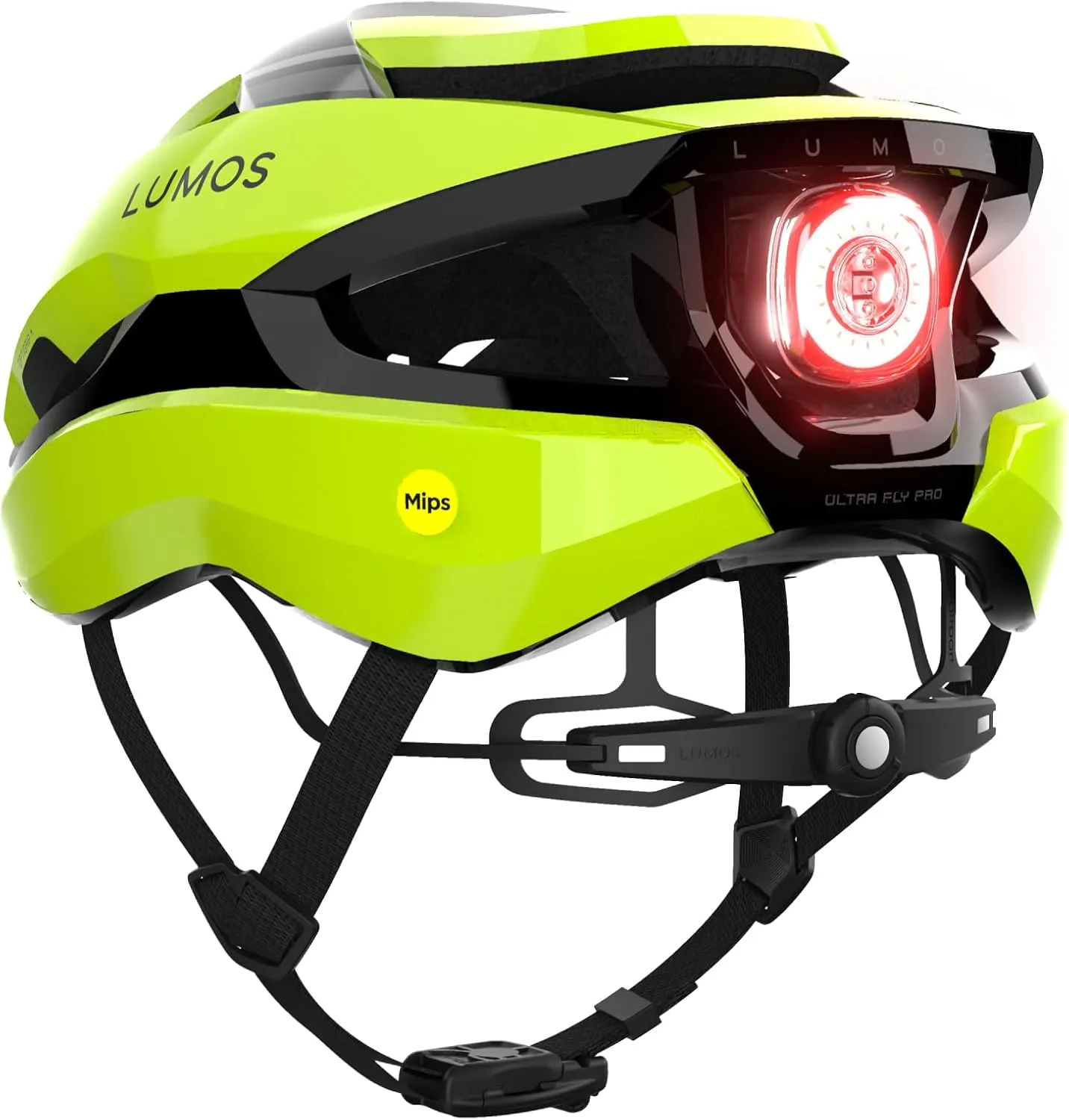 Lumos Ultra Fly Pro - Road Bike Helmet | Lumos Firefly and Firefly Mini Compatible | Built-in Sunglasses Port | Custom-Made Fit System for Adult Men & Women | Bicycle Cycling Accessories