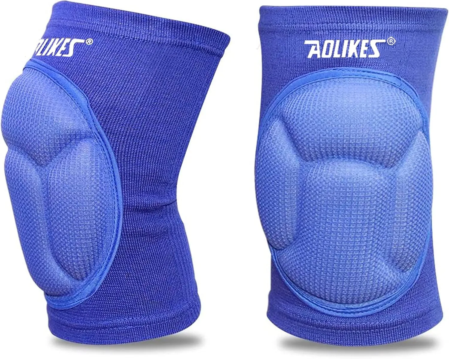 MAIBU Volleyball Knee Pads Thick Sponge Protective Anti-Collision Knee pads Protector Non-Slip Wrestling Dance Knee Pads Support Sleeve for Outdoor Sport (1 Pair)