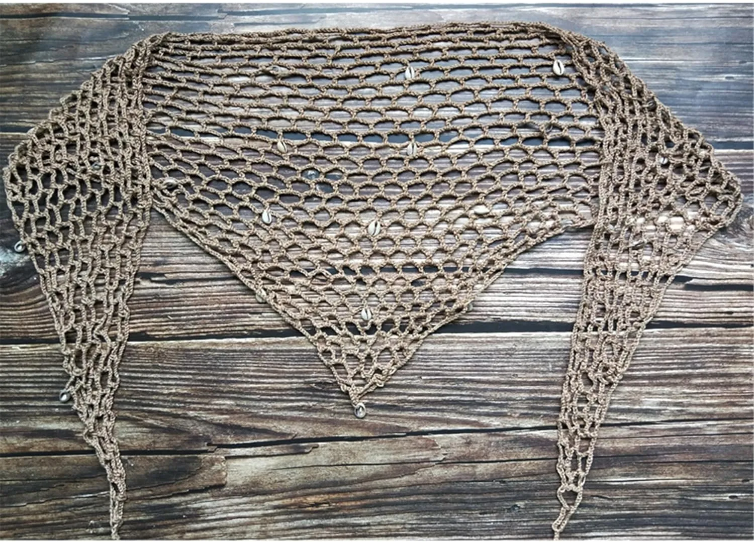 Mermaid sarong Swimwear Cover Up Beach Hand Crochet Shawl Capelet Cover Up Sunscreen Net(SJJ39)