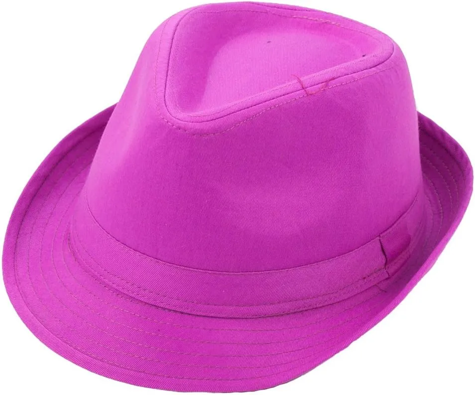Milani Fedora Hat with Matching Band
