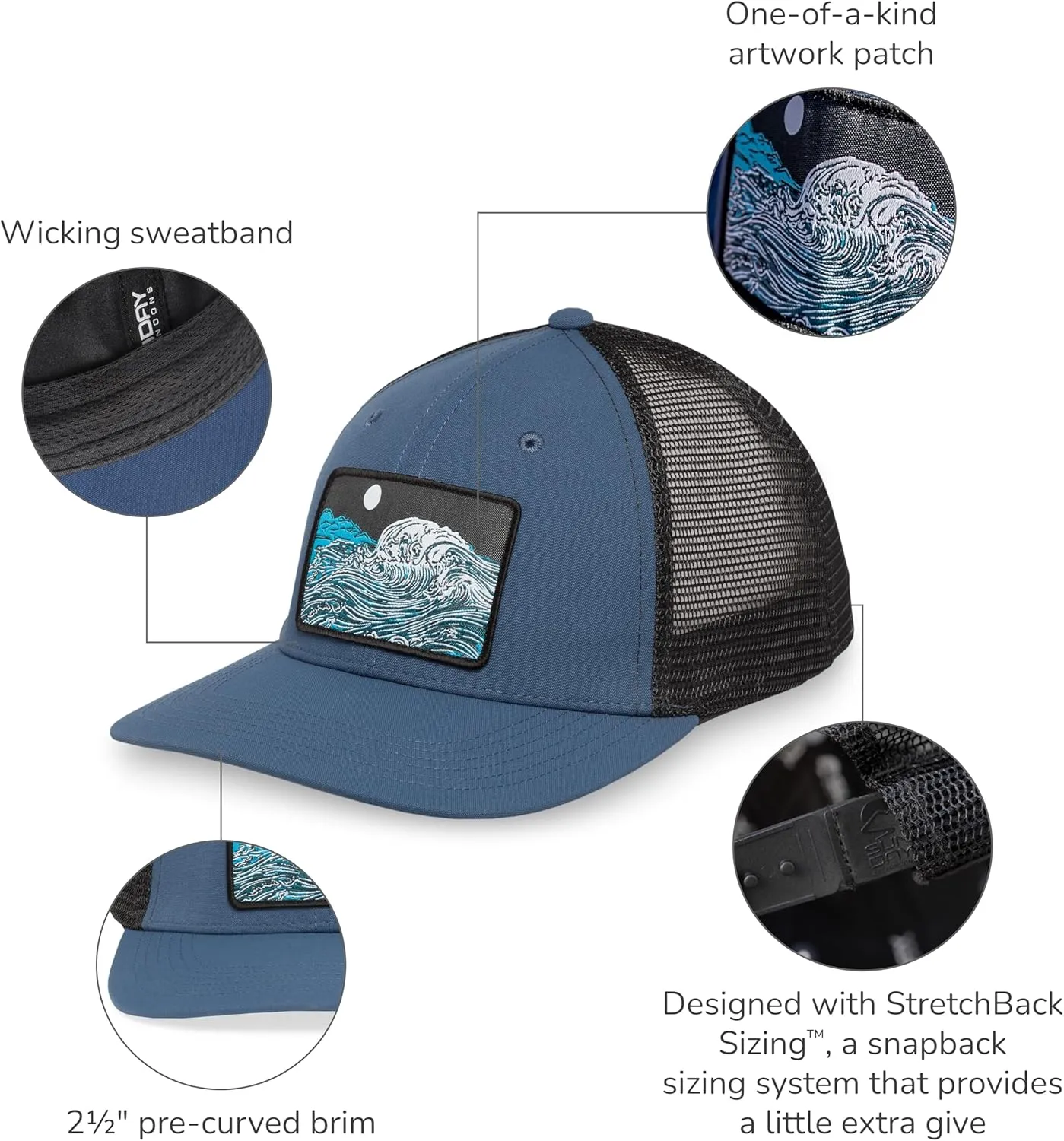 Sunday Afternoons Artist Series Patch Trucker Cap