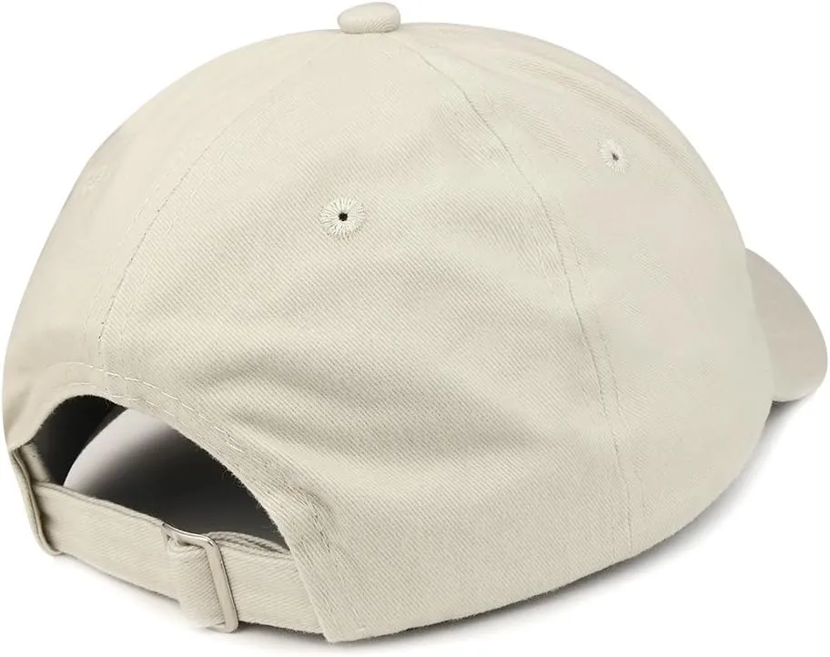 Trendy Apparel Shop Mom Embroidered Soft Low Profile Cotton Cap Dad Hat